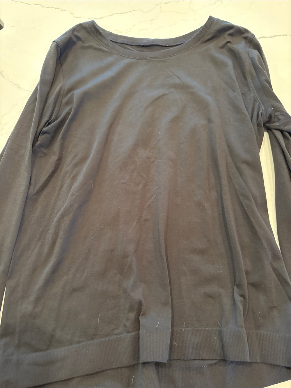 lululemon athletica Men's Long-Sleeve Crewneck Shirt - Black